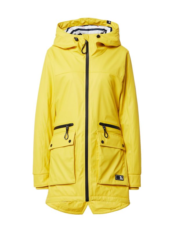 Alife and Kickin Alife and Kickin Функционално палто 'AudreyAK'  жълто / черно