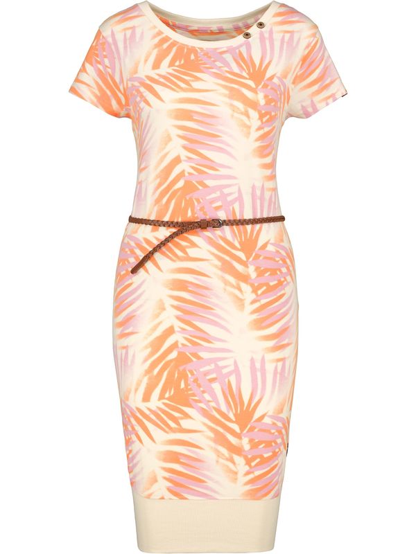 Alife and Kickin Alife and Kickin Лятна рокля 'ColetteAK'  кремаво / бледоморав / корал