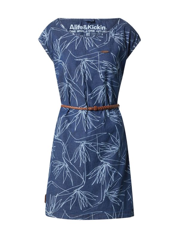 Alife and Kickin Alife and Kickin Лятна рокля 'MelloAK'  синьо / бяло