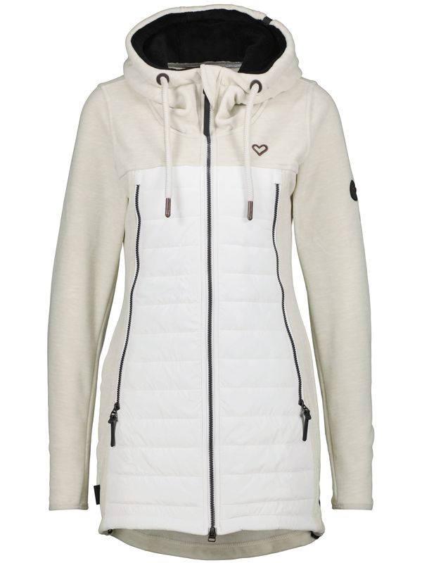 Alife and Kickin Alife and Kickin Поларено яке 'Charlie'  екрю / черно / бяло