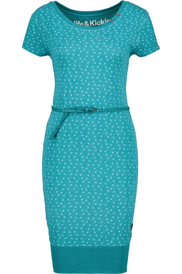 Alife and Kickin Alife and Kickin Рокля 'ColetteAK'  циан / бяло