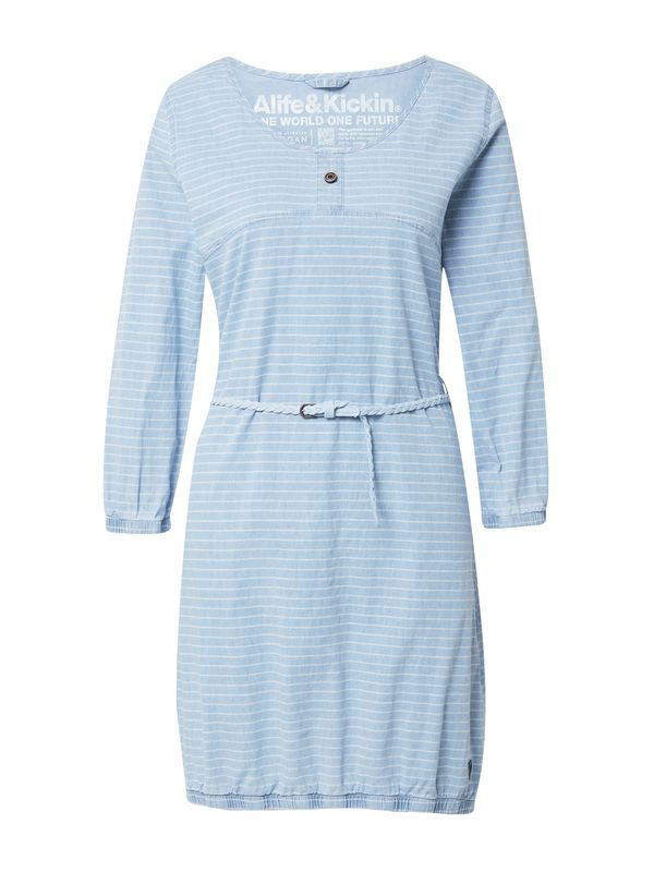 Alife and Kickin Alife and Kickin Рокля 'Doro'  светлосиньо / бяло