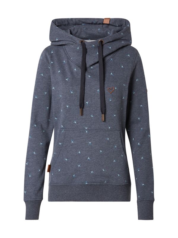 Alife and Kickin Alife and Kickin Суичър 'SarahAK'  опушено синьо / гълъбово синьо / светлосиньо / кафяво