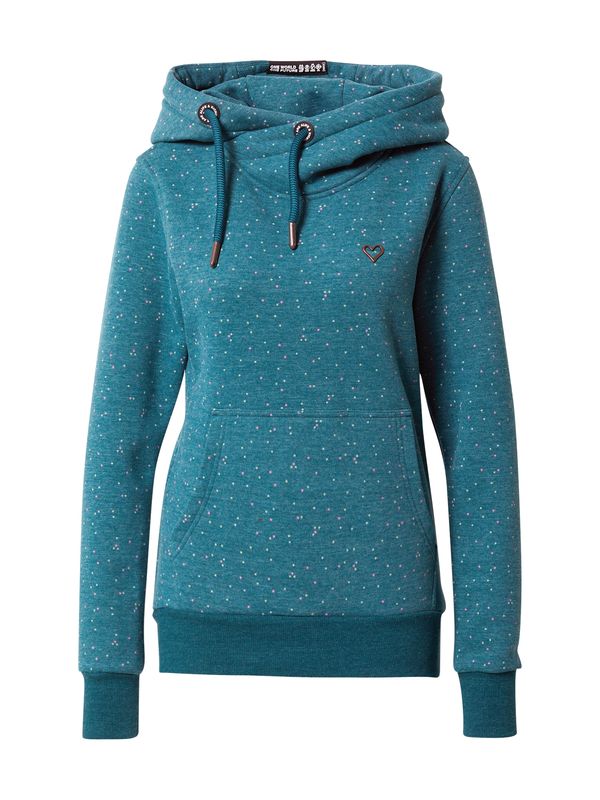 Alife and Kickin Alife and Kickin Суичър 'SarahAK'  пастелно жълто / нефритено зелено / светлорозово