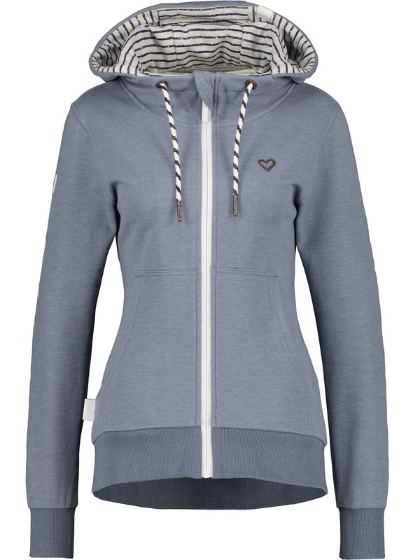 Alife and Kickin Alife and Kickin Суичъри с качулка 'Jessy'  опушено синьо / бяло