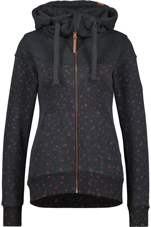 Alife and Kickin Alife and Kickin Суичъри с качулка 'PalinaAK'  кафяво / графитено сиво / розово