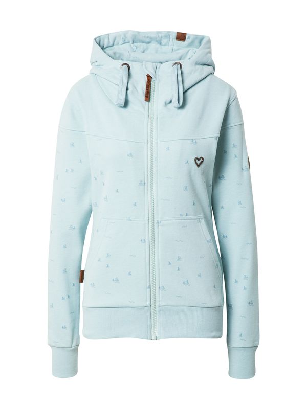 Alife and Kickin Alife and Kickin Суичъри с качулка 'PalinaAK'  светлосиньо / кафяво
