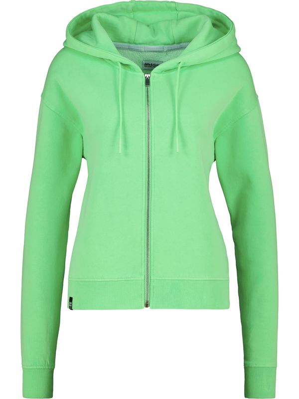 Alife and Kickin Alife and Kickin Суичъри с качулка 'Rana'  киви