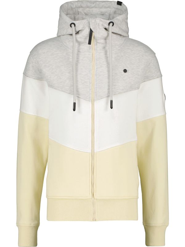 Alife and Kickin Alife and Kickin Суичъри с качулка 'Simon'  цвят "пясък" / сив меланж / бяло