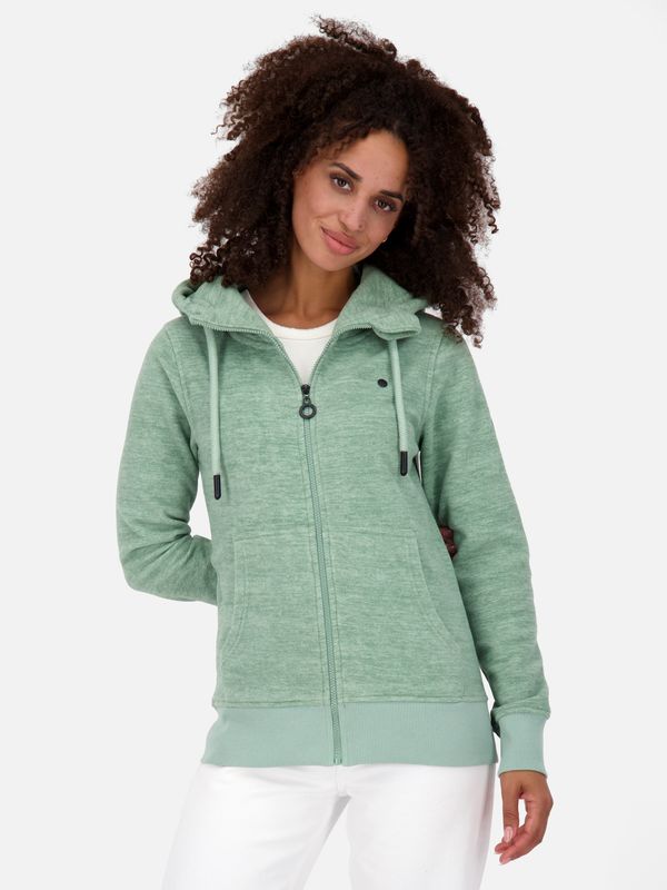 Alife and Kickin Alife and Kickin Суичъри с качулка 'Yasmin'  зелен меланж