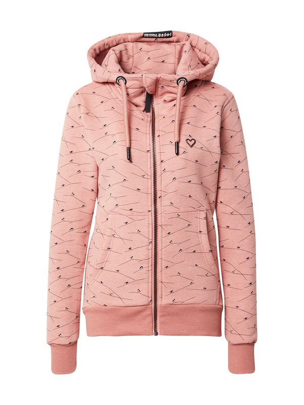 Alife and Kickin Alife and Kickin Суичъри с качулка 'YasminAK'  пастелно червено / черно