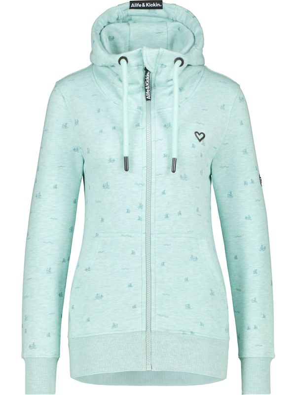Alife and Kickin Alife and Kickin Суичъри с качулка 'YasminAK'  смарагдово зелено / мента / пастелно зелено