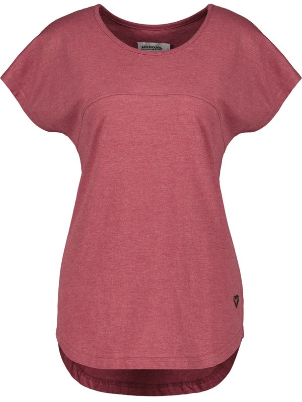 Alife and Kickin Alife and Kickin Тениска 'ClarettaAK'  червен меланж