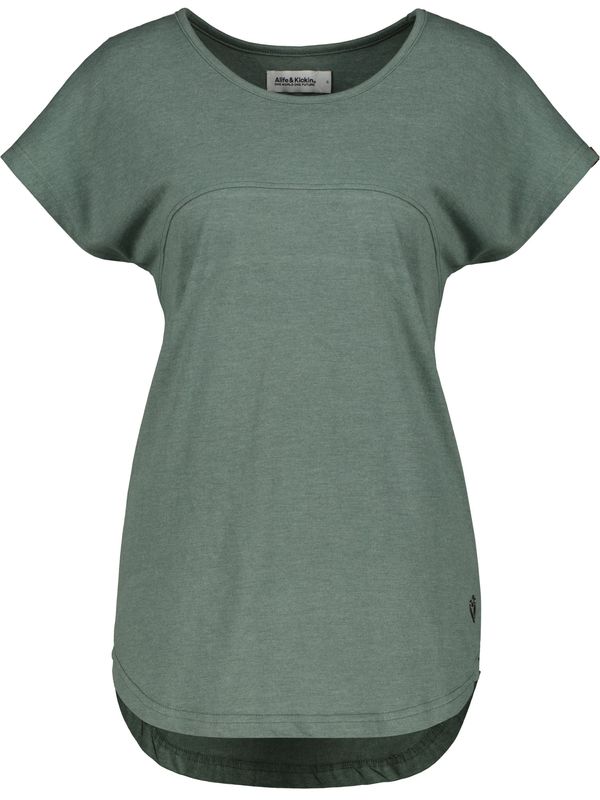 Alife and Kickin Alife and Kickin Тениска 'ClarettaAK'  зелен меланж