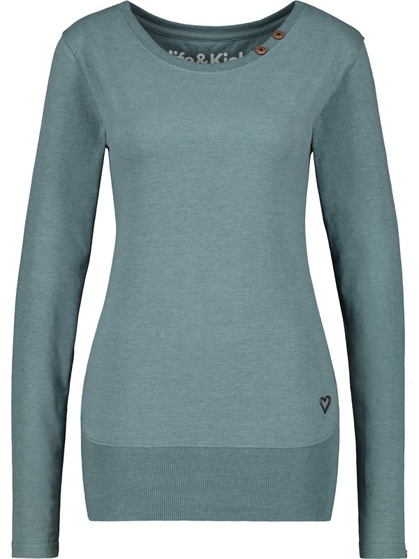Alife and Kickin Alife and Kickin Тениска 'Conny'  синьо меланж
