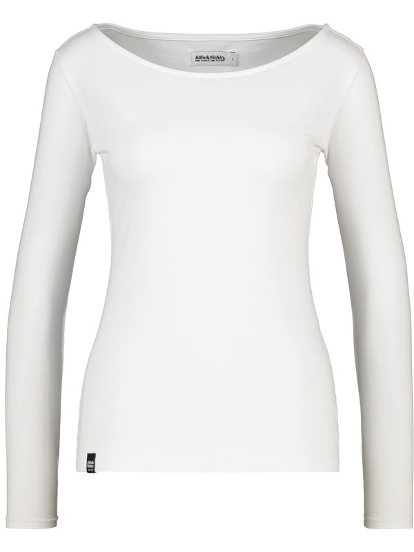 Alife and Kickin Alife and Kickin Тениска 'FinjaAK'  черно / бяло