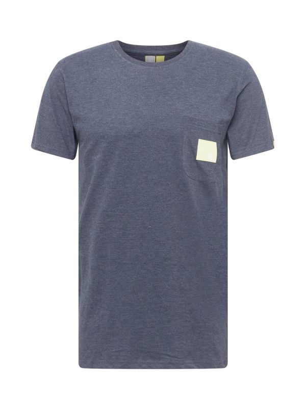 Alife and Kickin Alife and Kickin Тениска  гълъбово синьо / неоново жълто / бяло