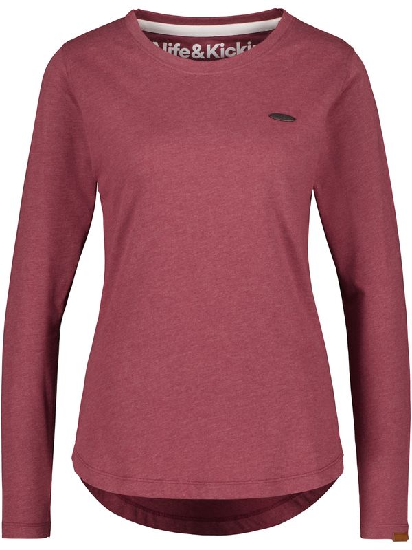 Alife and Kickin Alife and Kickin Тениска 'Lea'  червен меланж