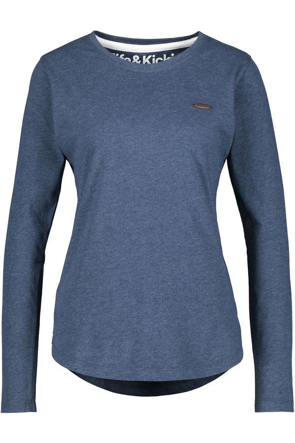 Alife and Kickin Alife and Kickin Тениска 'Lea'  синя тинтява