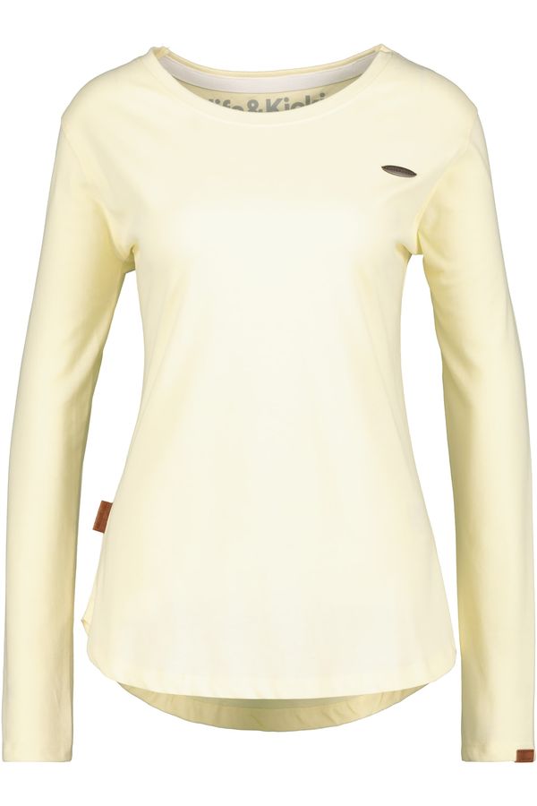 Alife and Kickin Alife and Kickin Тениска 'LeaAK'  светложълто