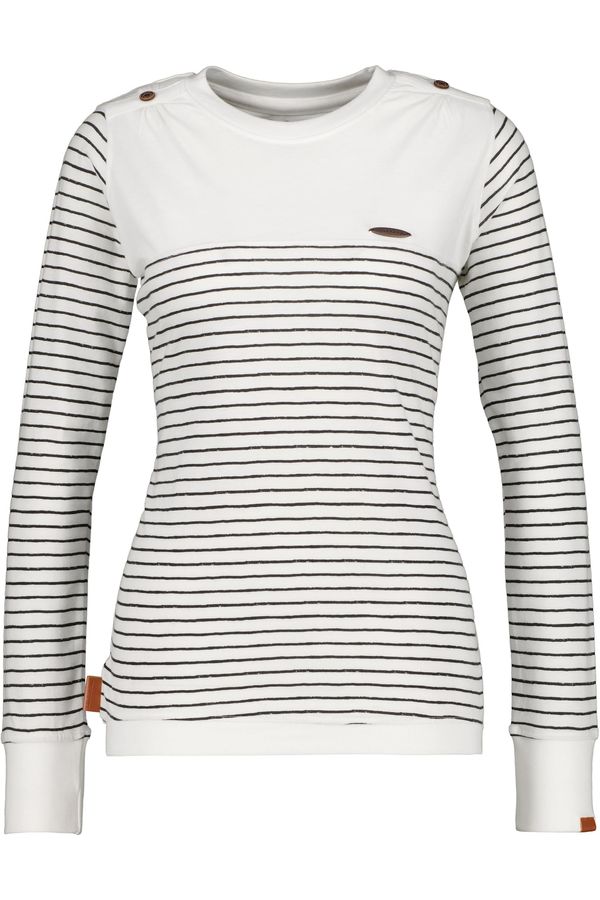 Alife and Kickin Alife and Kickin Тениска 'LeonieAK'  кафяво / бронз / черно / бяло