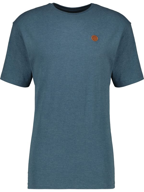 Alife and Kickin Alife and Kickin Тениска 'Maddox'  синьо меланж / кафяво