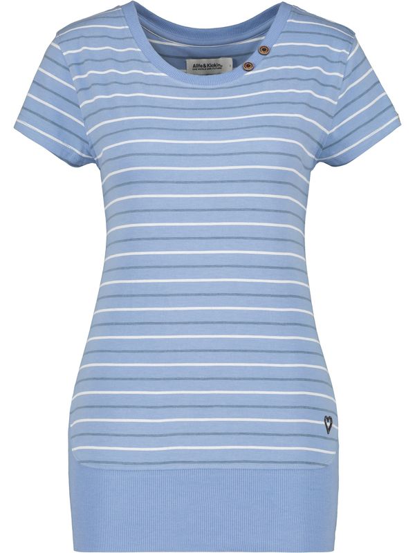 Alife and Kickin Alife and Kickin Тениска  светлосиньо / бяло