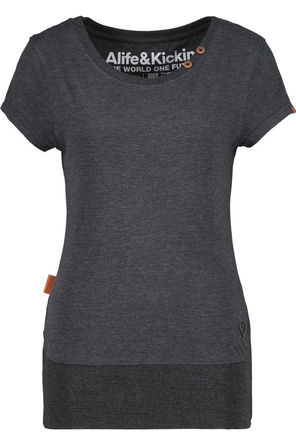 Alife and Kickin Alife and Kickin Тениска  тъмносиво