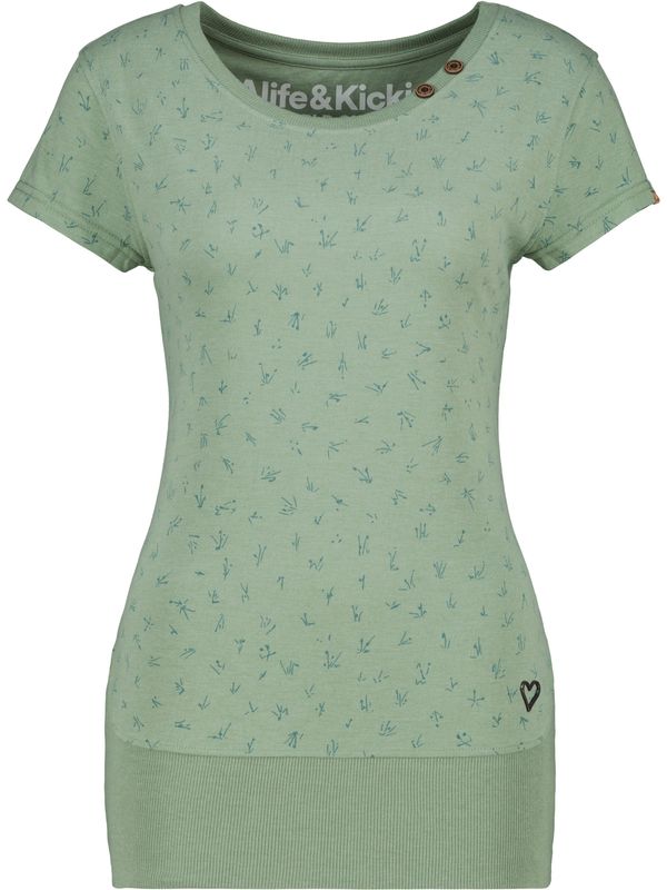 Alife and Kickin Alife and Kickin Тениска  ябълка / зелен меланж