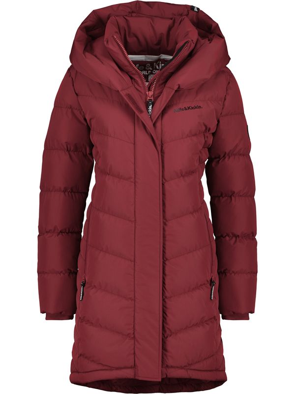 Alife and Kickin Alife and Kickin Зимно яке 'Angela'  червена боровинка / черно