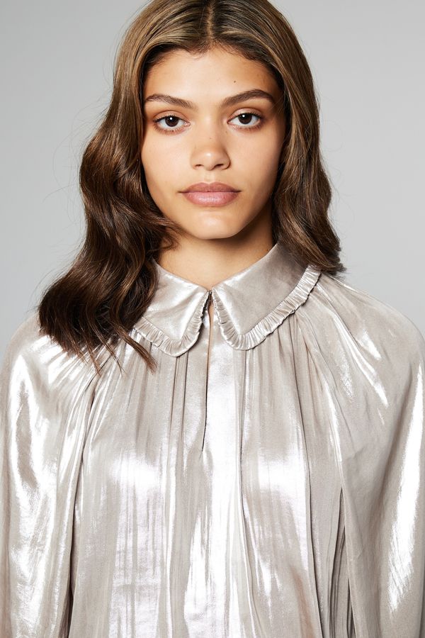 Aligne Aligne Блуза  сребърно сиво