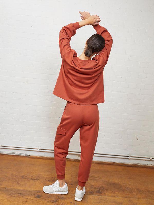 Aligne Aligne Панталон 'Beda'  ръждиво кафяво