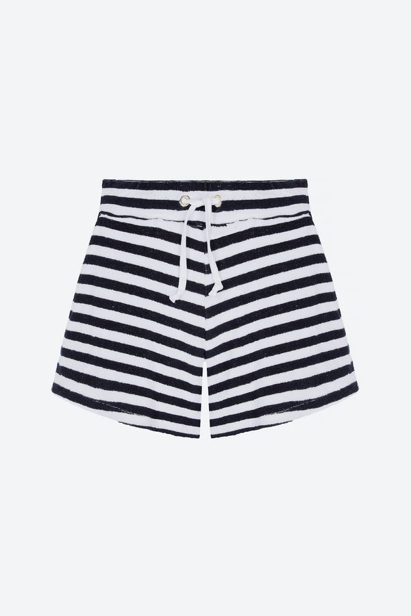 Aligne Aligne Панталон 'Flavia'  нейви синьо / бяло