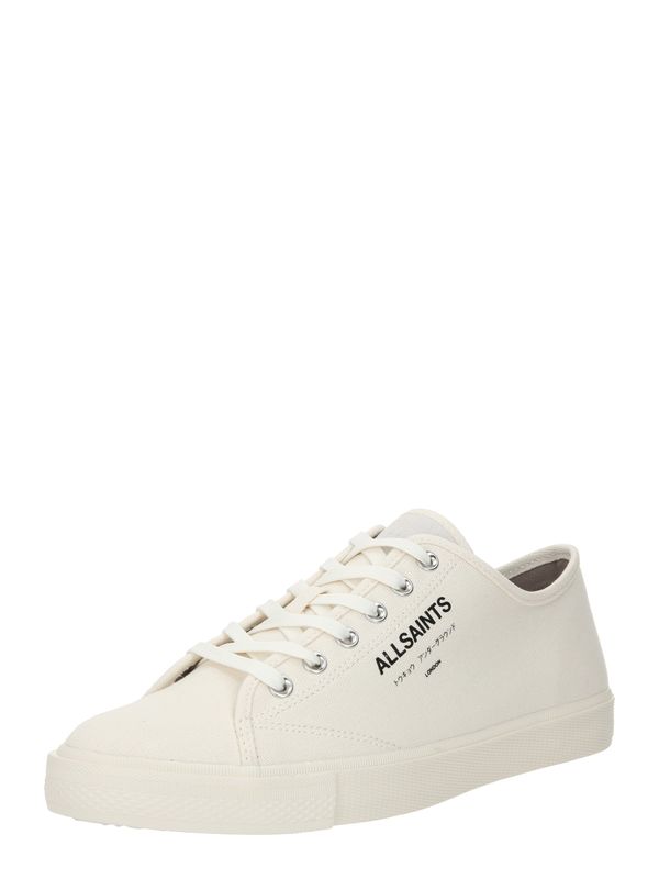 AllSaints AllSaints Ниски маратонки 'UNDERGROUND'  светлосиво / черно / естествено бяло