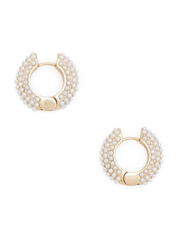 AllSaints AllSaints Обеци  злато / перлено бяло