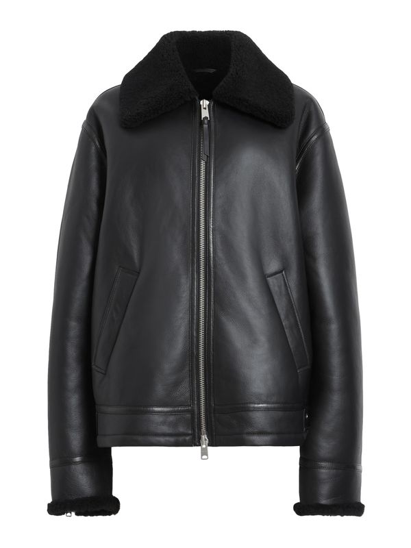 AllSaints AllSaints Преходно яке 'ASHFORD'  черно