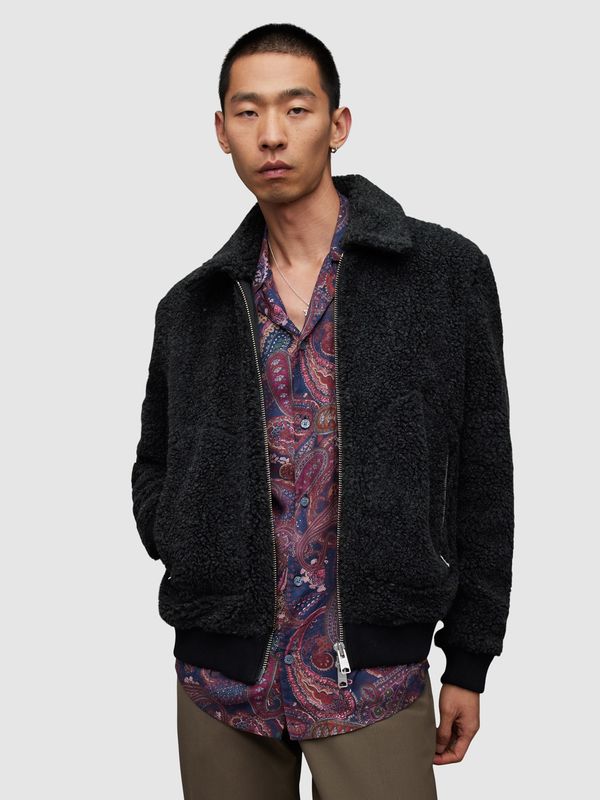 AllSaints AllSaints Преходно яке 'BUZZ'  черно