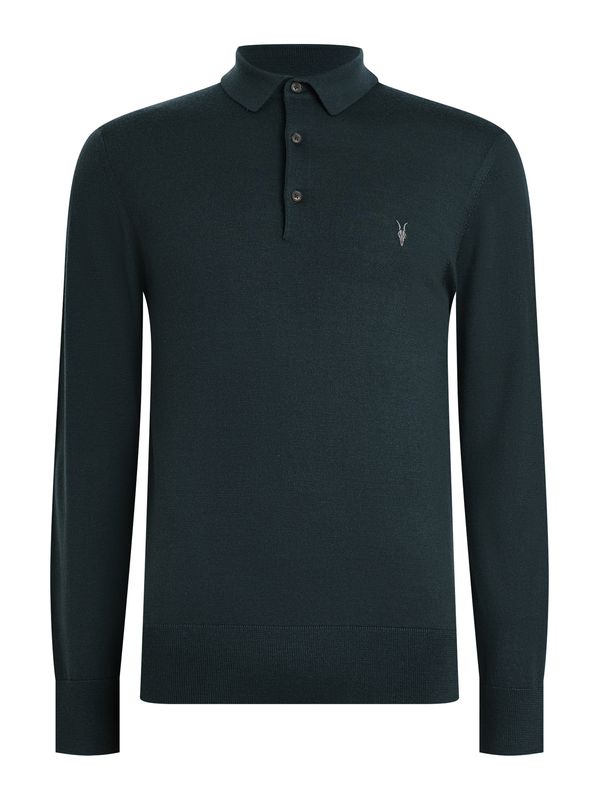 AllSaints AllSaints Пуловер  пастелно зелено / тъмнозелено