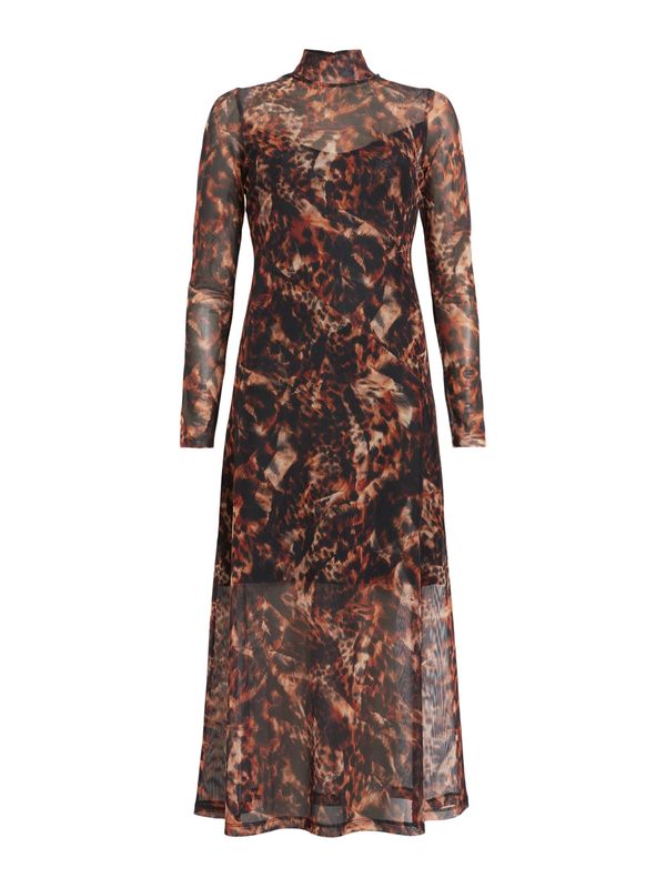 AllSaints AllSaints Рокля 'HANNA'  кафяво / карамел / умбра / тъмнокафяво