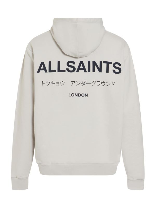 AllSaints AllSaints Суичър 'SUBVERSE'  светлосиво / черно