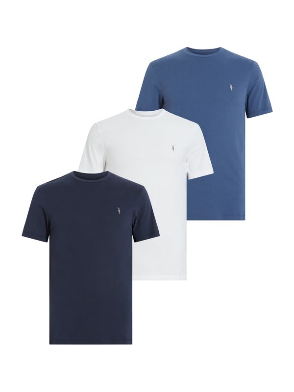 AllSaints AllSaints Тениска 'BRACE'  нейви синьо / тъмносиньо / бяло