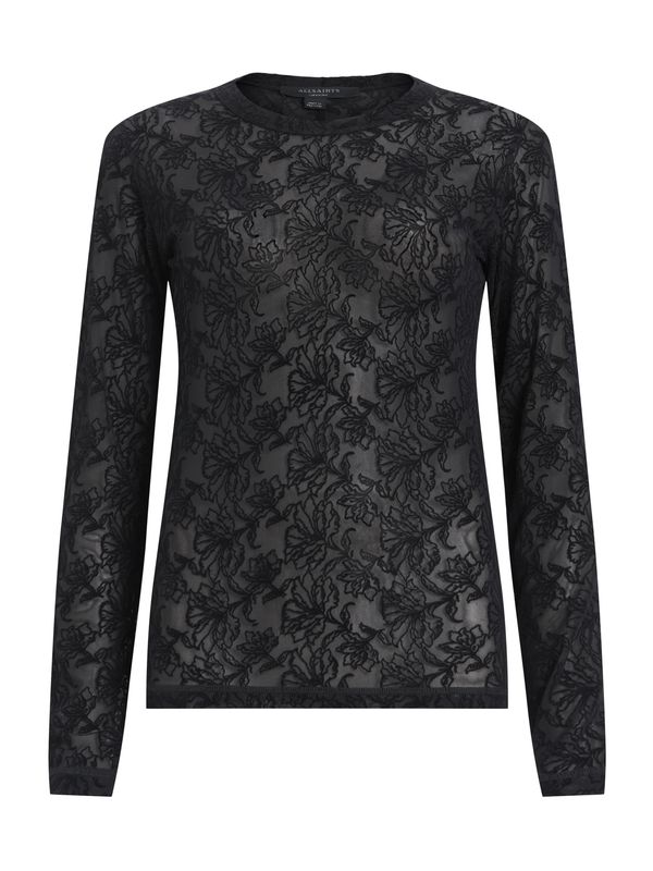 AllSaints AllSaints Тениска 'FRAN'  черно