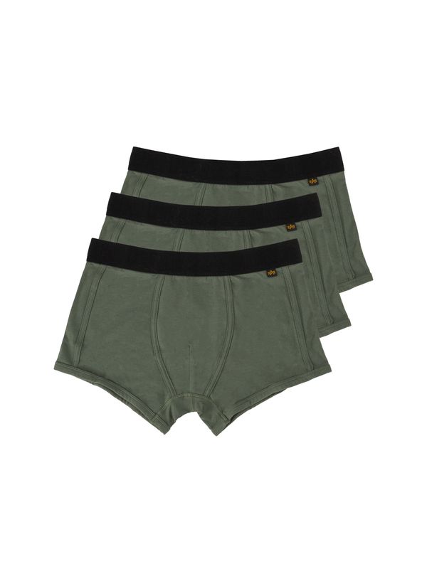 ALPHA INDUSTRIES ALPHA INDUSTRIES Боксерки  тъмнозелено / черно