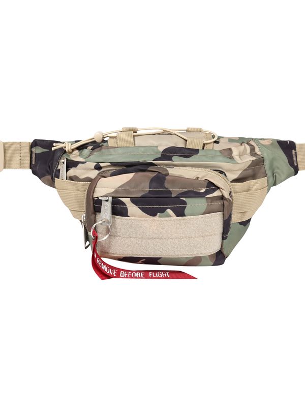 ALPHA INDUSTRIES ALPHA INDUSTRIES Чанта за кръста 'Tactical'  бежово / кафяво / зелено / черно
