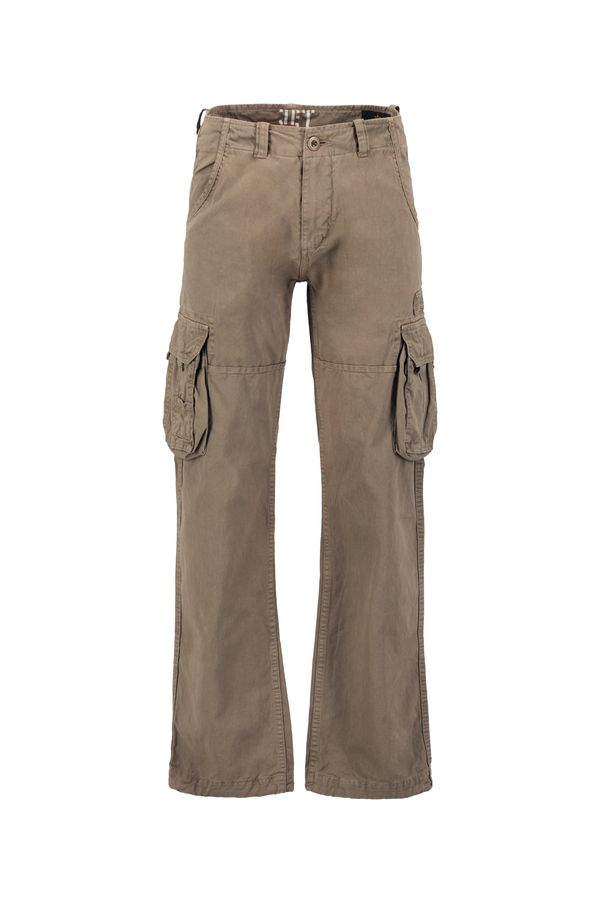 ALPHA INDUSTRIES ALPHA INDUSTRIES Карго панталон  кафяво / черно