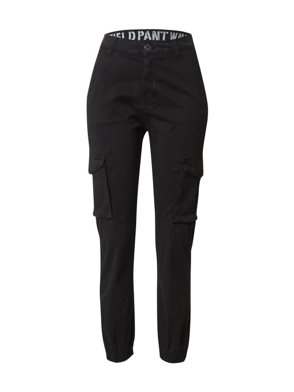 ALPHA INDUSTRIES ALPHA INDUSTRIES Карго панталон  тъмночервено / черно