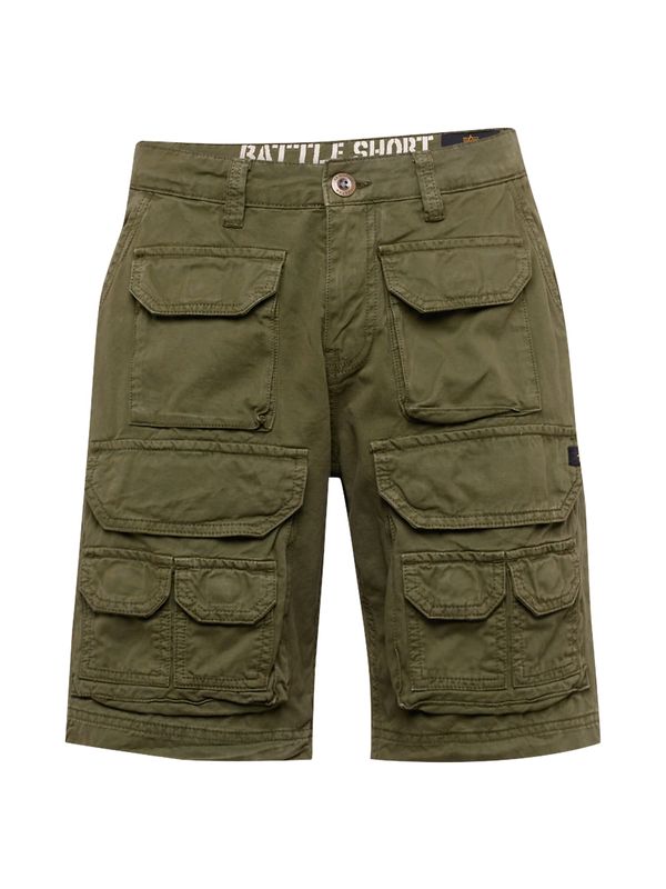 ALPHA INDUSTRIES ALPHA INDUSTRIES Панталон 'Battle'  маслина