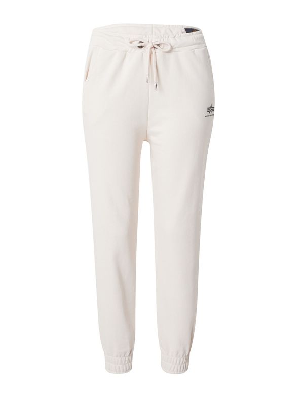 ALPHA INDUSTRIES ALPHA INDUSTRIES Панталон  черно / мръсно бяло