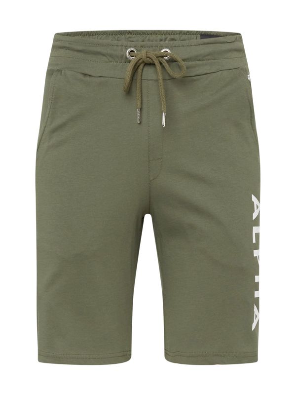 ALPHA INDUSTRIES ALPHA INDUSTRIES Панталон  маслина / бяло