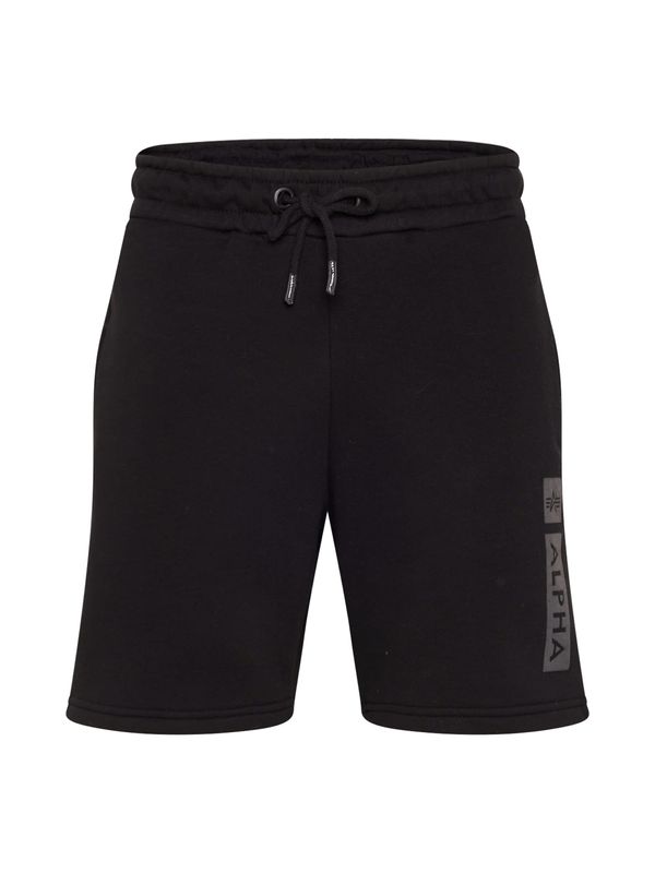 ALPHA INDUSTRIES ALPHA INDUSTRIES Панталон  сиво / черно